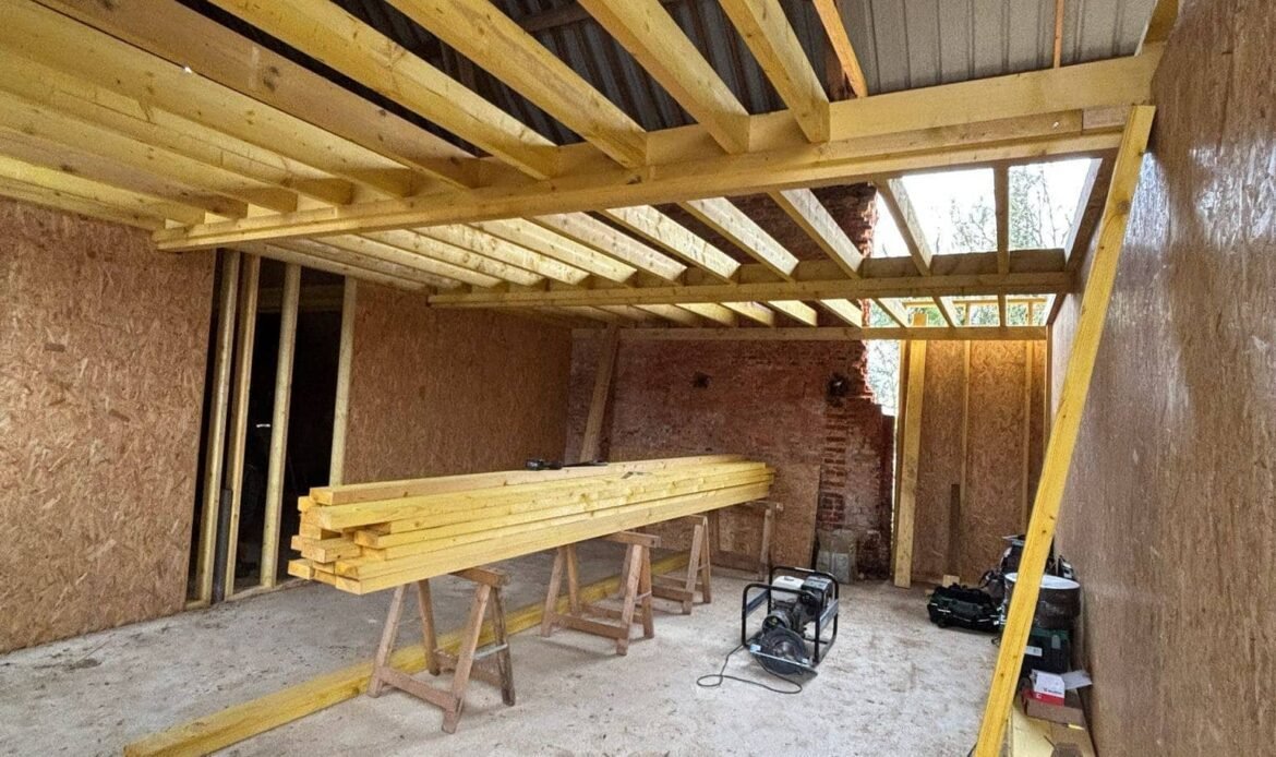 Aménagement intérieur au Saussay