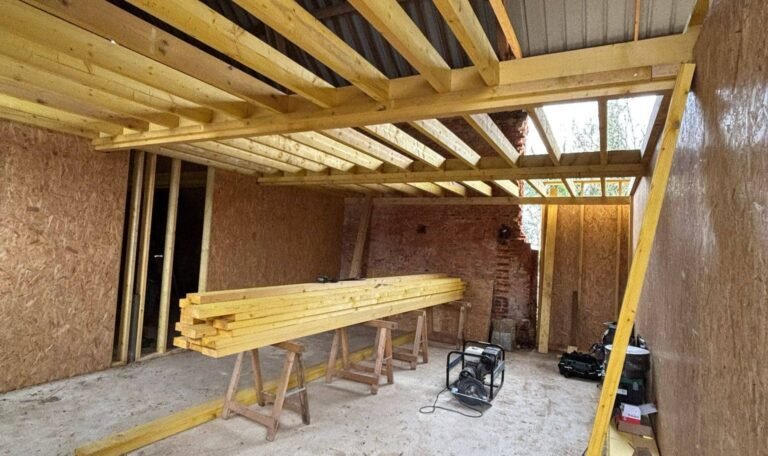 Aménagement intérieur au Saussay